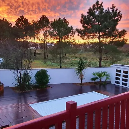 Eden Basque - Piscine-plage-calme Willa Anglet